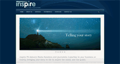 Desktop Screenshot of inspirepr.co.uk